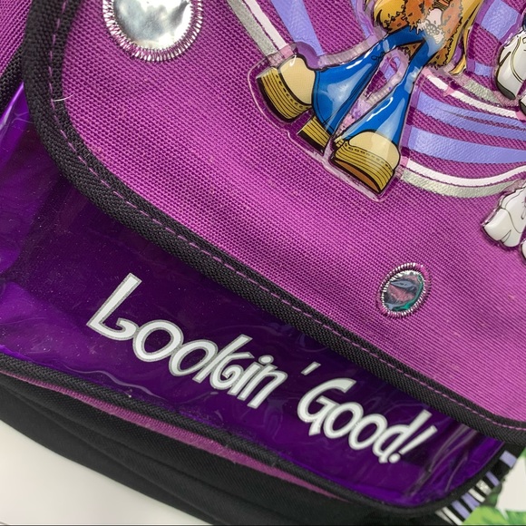 Retro 2003 Bratz Book Bag Y2K 2000s Lookin' Good Stylish Fashion Backpack - Picture 8 of 13